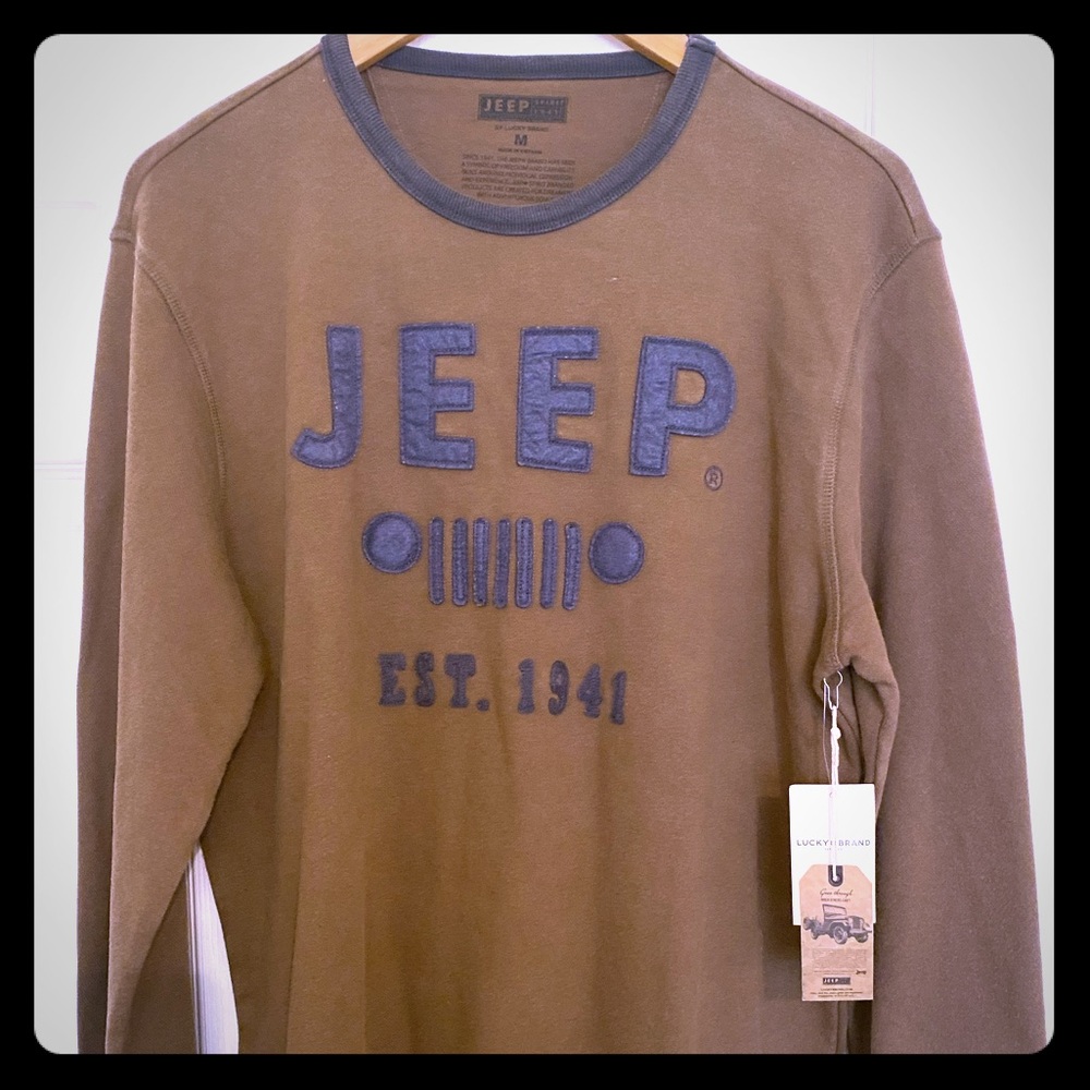 Lucky Brand Jeep Long Sleeve Sweatshirt